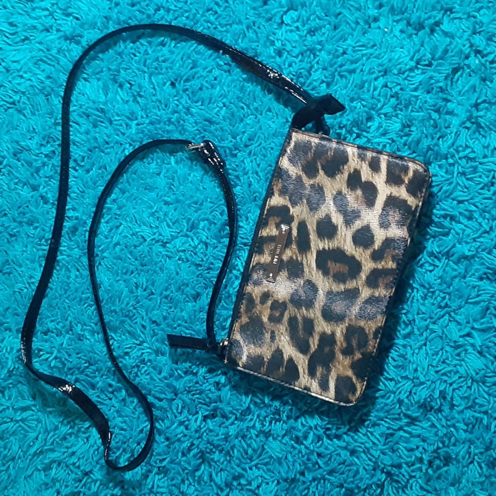 NINE WEST cheetah print purse